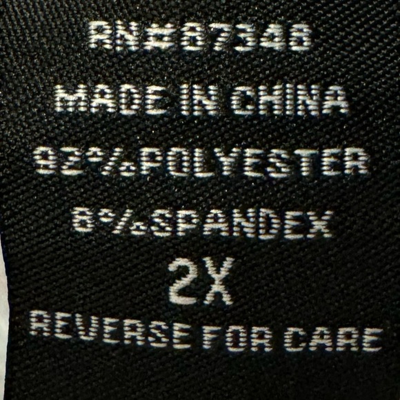 New Robert Louis Boho Blouse Womens Plus Sz 2X Multi Floral Bell Sleeve Top - Picture 8 of 10